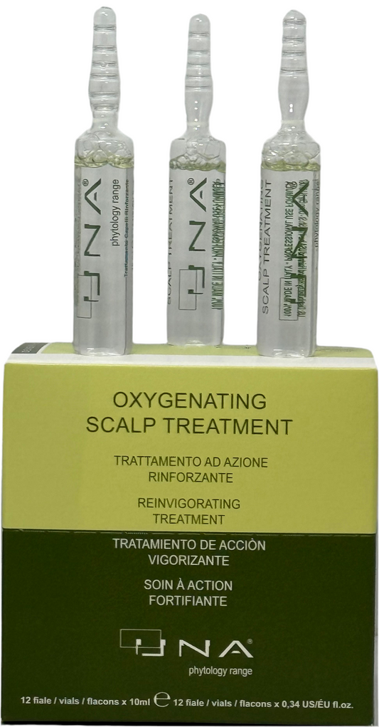 Tratamiento Oxigenante para el Cuero Cabelludo UNA 12x10 ml