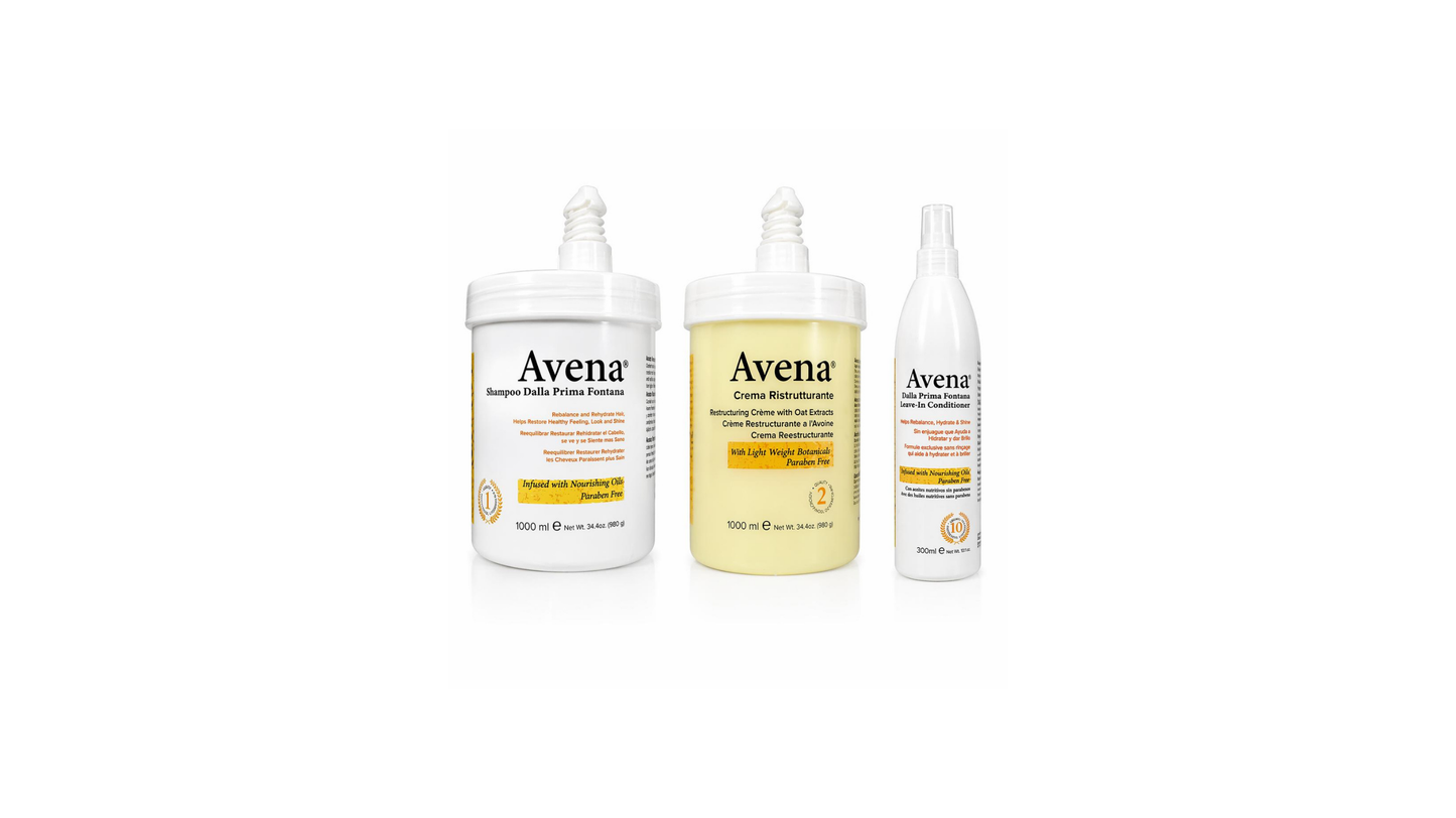 Avena Professional Hair Treatment Set | Repair & Hydration System