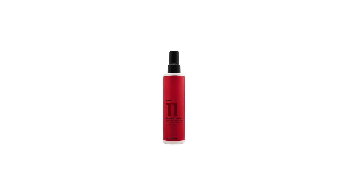 Elgon Affixx 11 Straight Look Spray | Smooth & Frizz Control Hair Spray