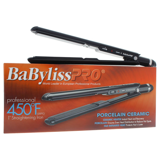 Plancha alisadora de cerámica y porcelana Babyliss Pro de 1"
