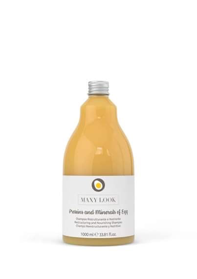 Champú Maxy Look con proteínas y minerales de huevo (33.8 oz)