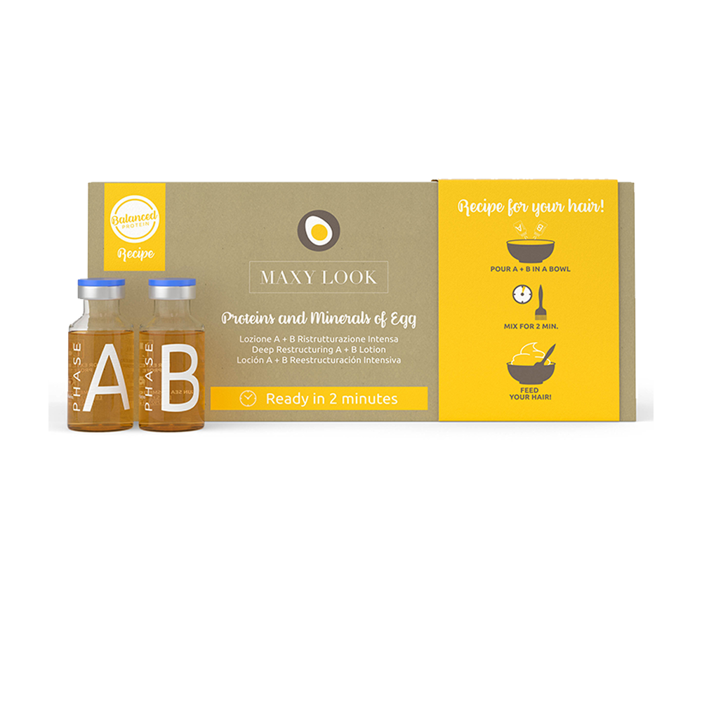 Maxy Look Deep Restructuring A + B Lotion 10 Pz