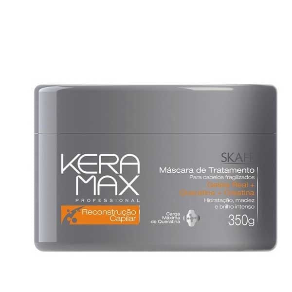 SKAFE KERAMAX RECONSTRUÇÃO CAPILAR MASCARA DE TRATAMENTO 350 G