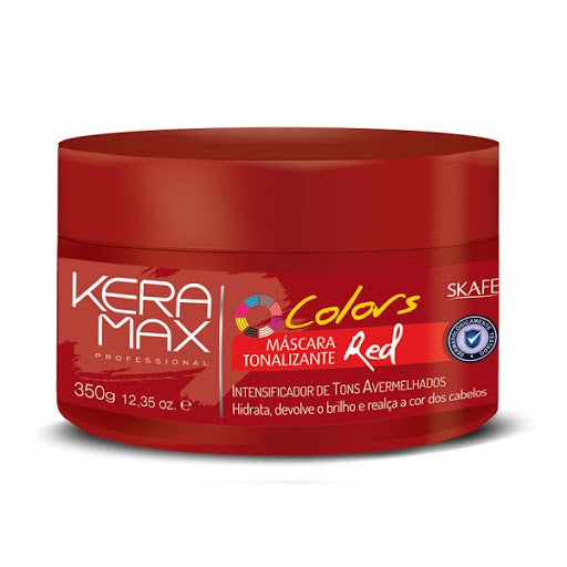 Keramax Color Mascara Tonalizante Rojo 350 ml