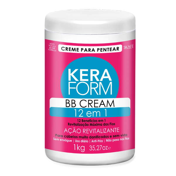Crema para peinar Keraform – Crema BB 12 en 1 35.27 oz