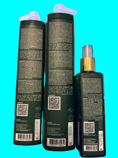 Kit Phyto Shampoo,Mask & Leve-In