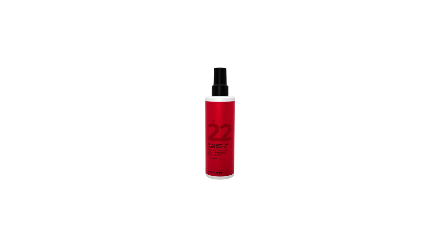 Elgon Affixx 22 Quick Dry Hair Accelerator | Fast Blow Dry Spray