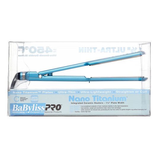 BaBylissPRO Nano Titanium-Plated 1.5-inch Ultra-Thin Straightening Iron