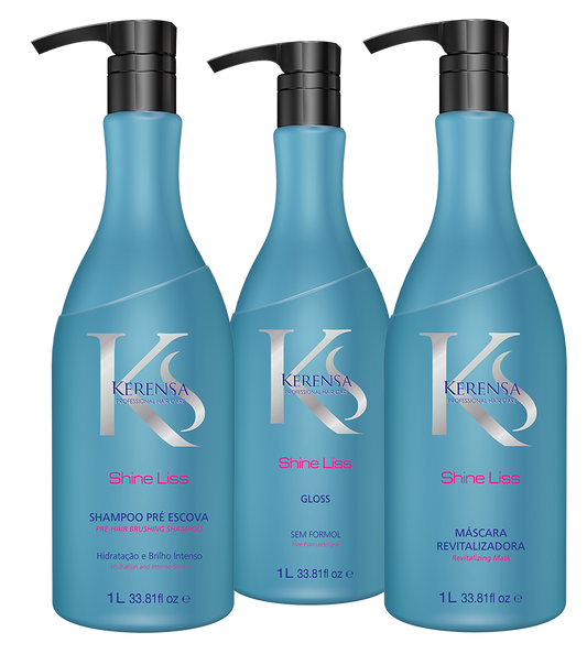 Kerensa Shine Liss Keratin Set 3-Pz