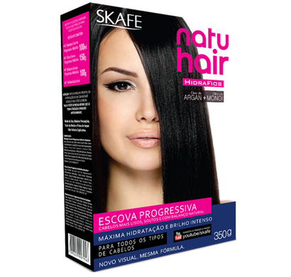 Kit Escova Progressiva Hidrafios 350g - NatuHair