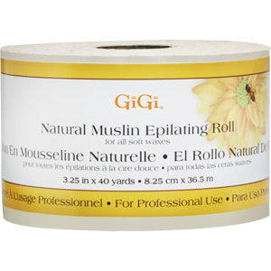 i Natural Muslin Roll 3.25"x 40 Yards