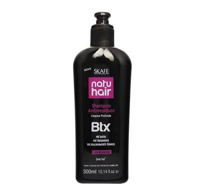SKAFE B.T.X. Shampoo Antirresiduos 300 ml (Sem-Sal)