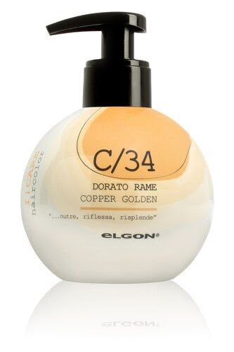 elgon Haircolor Los Care C/34 Dorado Cobre 200 ML
