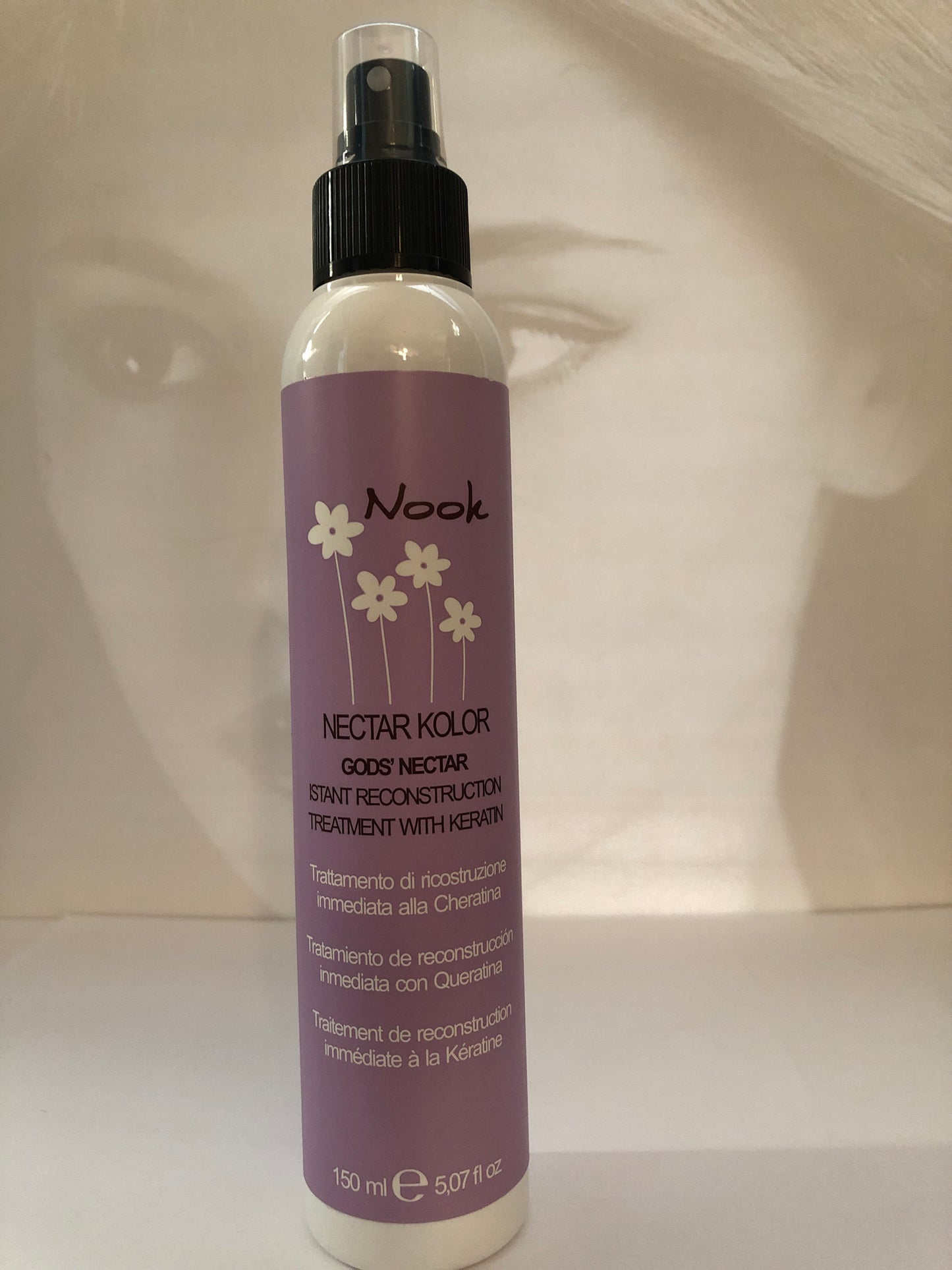 Tratamiento de reconstrucción instantánea Maxima Nook Nectar Kolor con spray de queratina, 147 g 