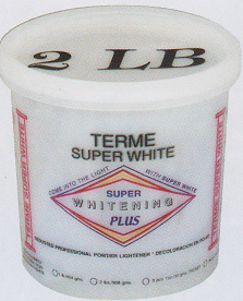 TERME Super White Powder Lightener Tub 2lbs.