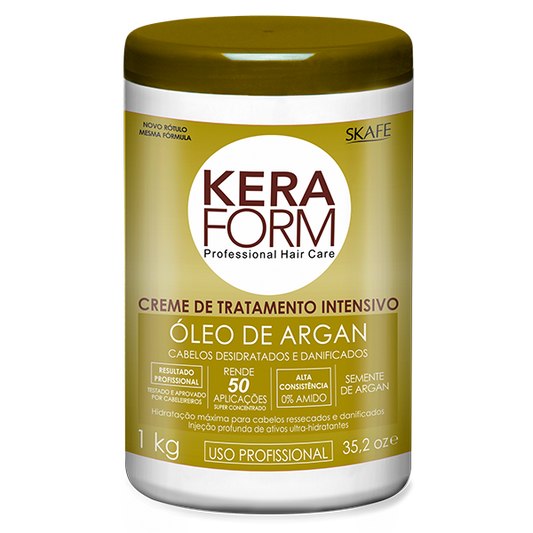 Keraform Intensive Treatment Argan Oil Cream 35.27 Oz